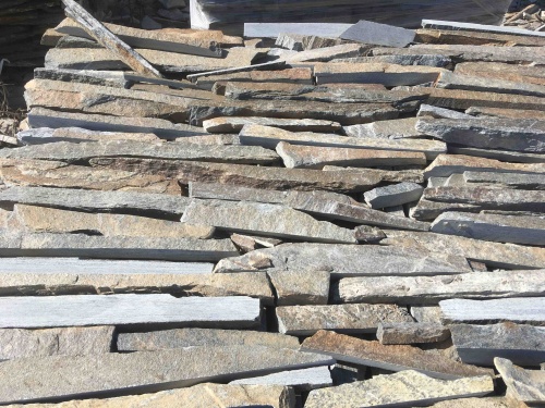 Горбушка златолит мультиколор для облицовки купить в Белгородской области