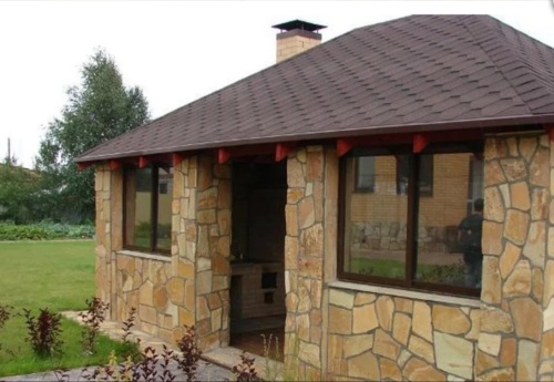 Плитняк златолит жёлтый для фасада 1,5-3 см купить в Белгородской области