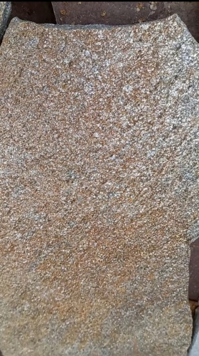 Плитняк златолит серебристый для цоколя, отмостки купить в Белгородской области