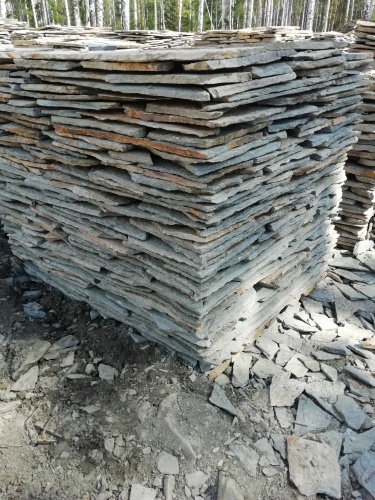 Плитняк златолит Уральский для цоколя, отмостки купить в Белгородской области